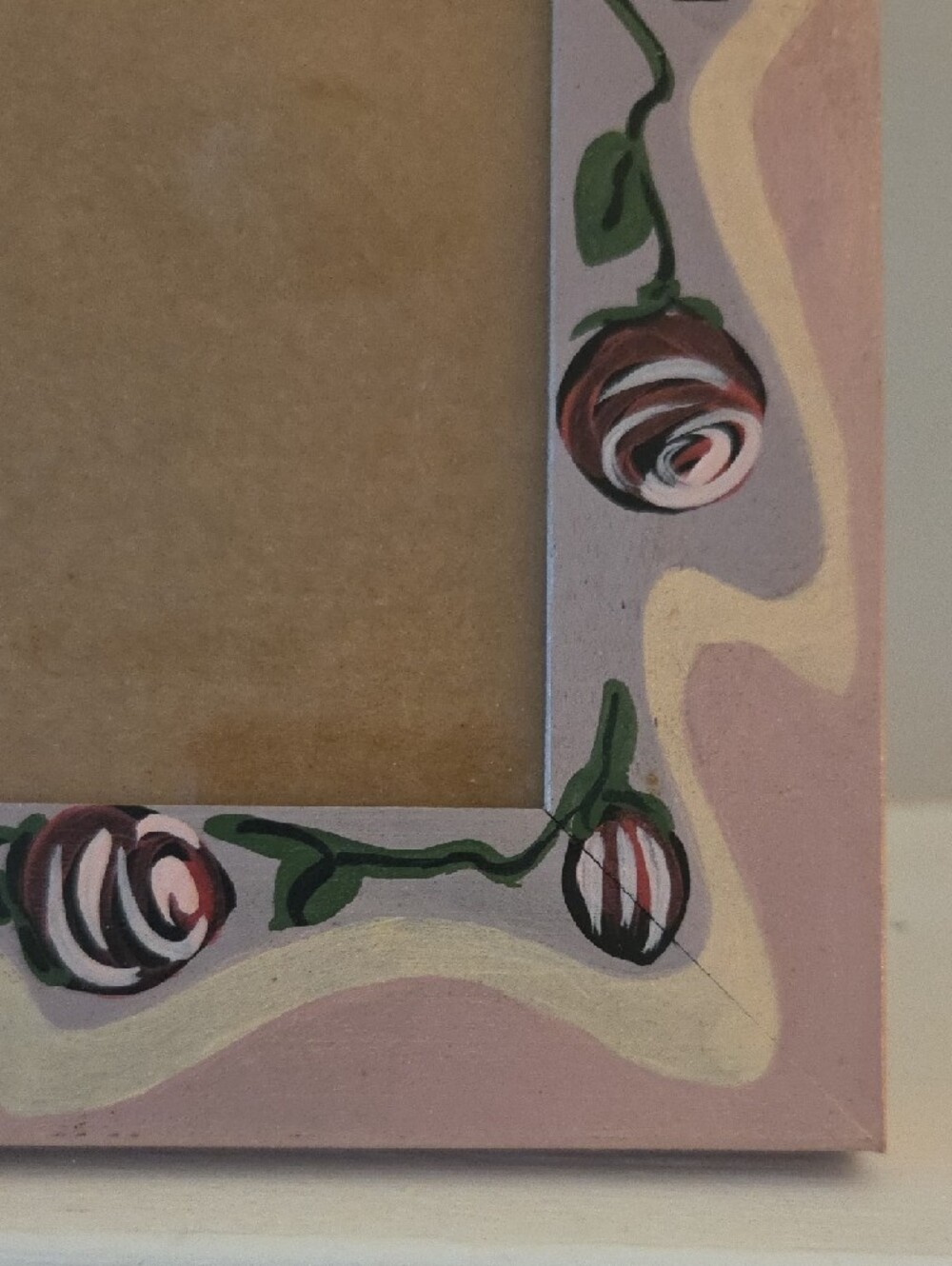 Anita Rosenberg Vintage Handpainted Photo Frame - Picture 5 of 11